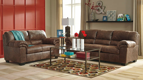 ASHLEY 2PC BLADEN SOFA SET IN BROWN