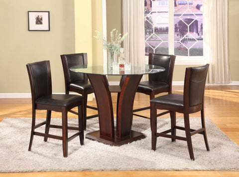 CAMELIA COUNTER HEIGHT CHAIR-ESPRESSO