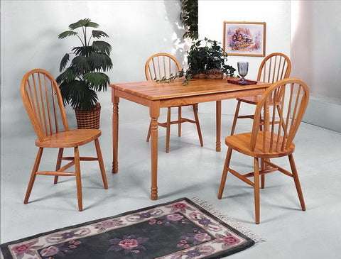 5PC FARM HOUSE DINNING TABLE SET