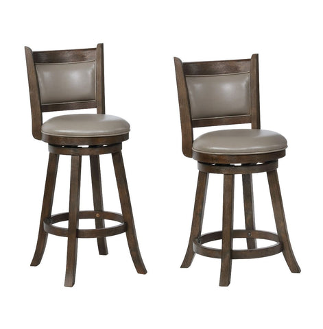 CECIL GREY STOOLS - COUNTER HEIGHT OR BAR HEIGHT