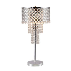 6239T-1 CRYSTAL ON MESH TABLE TOUCH LAMP