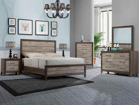 6PC JAREN COLLECTION BEDROOM SET (V)