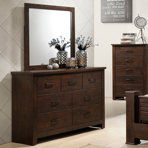 CLINTON DRESSER-CHOCOLATE (V)
