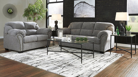 ASHLEY ALLMAXX 2PC SOFA AND LOVESEAT