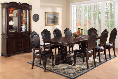 7PCS CHERRY DINING TABLE SET (V)