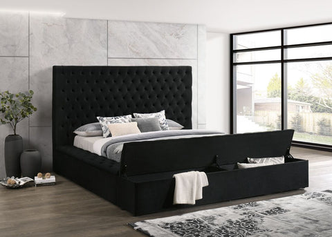 PARIS PLATFORM BED IN BLACK