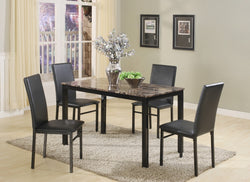 AIDEN DINING TABLE TOP 5 Piece Set (V)