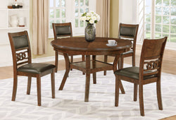 CALLY ROUND DINING TABLE TOP5 PC Set (V)