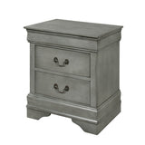 LOUIS PHILLIP NIGHT STAND IN GREY (V)