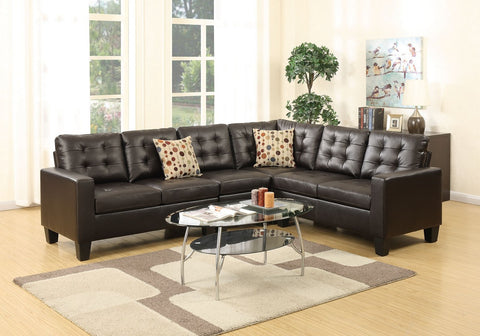 MODULAR SECTIONAL W/ ARMSLESS CHAIR