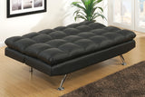 BLACK COLOR SOFA AND CHAIR