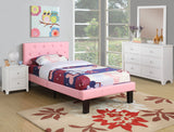 Princess Twin Bed in Pink.