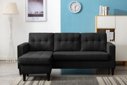 KINGDOM GRAY  REVERSIBLE SECTIONAL SOFA SET