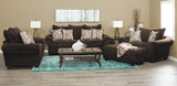 COMFORT 2PC SOFA SET IN CHOCOLATE